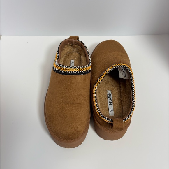 Mudd Stormy Platform Slippers Size 8 - Picture 3 of 6